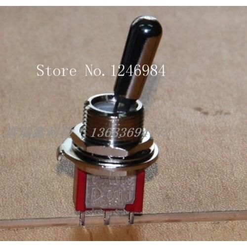 [SA]T8013A-Z1 single trigger reset M12 bulk single toggle switch Deli Wei dust Dailywell--20pcs/lot