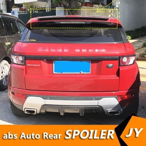 For Land Rover Evoque Spoiler 2012-2014 ABS Material Car Rear Wing Color Rear Spoiler For new Evoque Spoiler