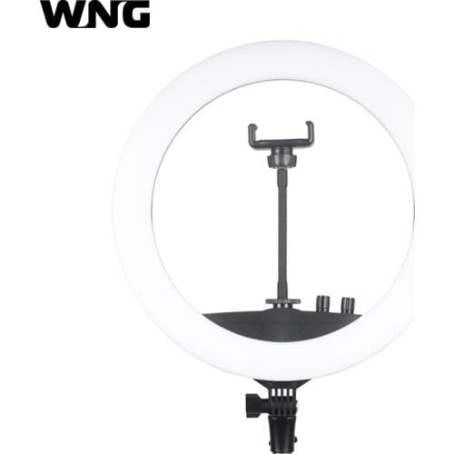 14" LED Ring Light Ring Lamps Makeup Light Bi-color 3200K-5500K Annular Lamp for Video YouTube Photo