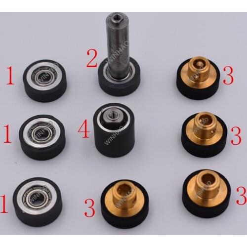 High quality new compatible V2X card reader feed roller 9pcs per set PN: 1720700044