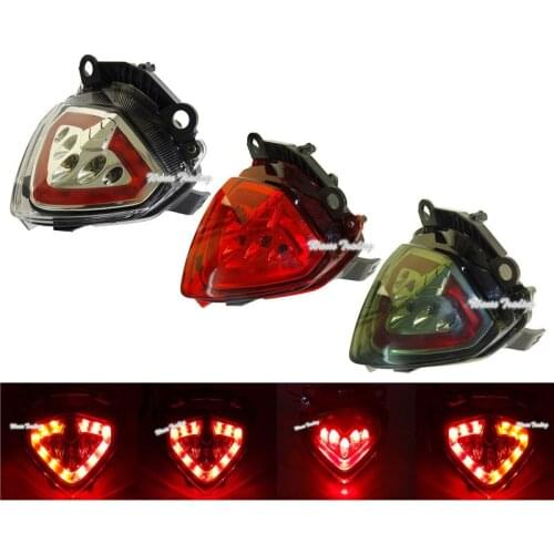 Waase For Honda CB500F CB500X CBR500R 2013 2014 2015 2016 2017 2018 Rear Tail Light Brake Turn Signals Integrated LED Light