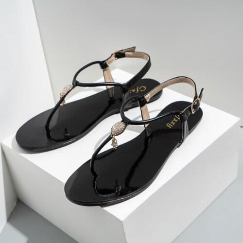 New Leisure Womens Slippers Outdoor Womens Sandals Flat Female Footwear Pure Women Flip Flops Sandalias De Las Mujeres