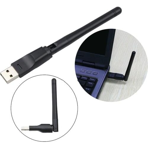 150Mbps Ralink RT5370 Wireless Network Card Mini USB 2.0 WiFi Adapter Antenna PC LAN Wi-Fi Receiver Dongle 802.11 b/g/n