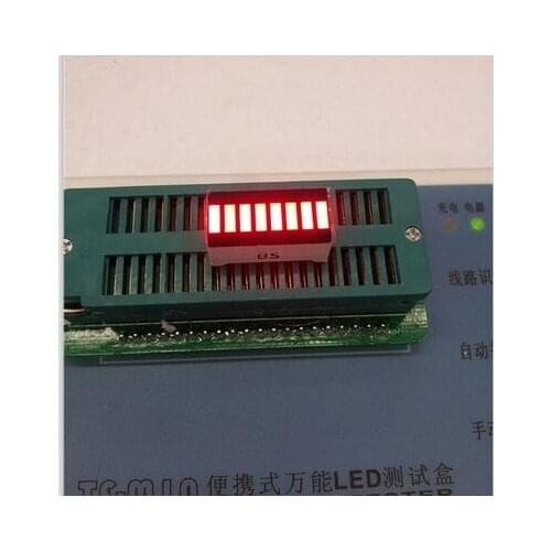 8 segment Red light digital tube light bar B8R 10pcs