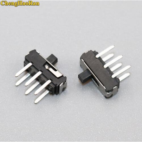 ChengHaoRan 1pcs MSS-22D18 Toggle switch six feet DIP6 6Pin Handle 2MM 6 foot 2 file to pull switch sliding power supply