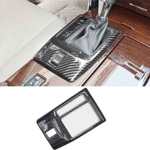 FOR Toyota Mark X Reiz 2010-2018 ABS Interior Gear Shift Knob Panel Cover Sticker Trim Moldings Car Styling Auto Parts