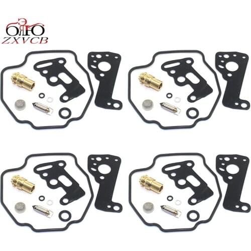 For VMAX VMX12 XVZ13DS XVZ13DSC VMAX 12 XVZ13 DS Motorcycle carburetor repair kit needle valve seat floating needle gasket