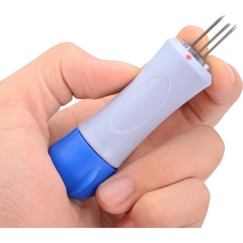 Needle Wool Felting Handle Holder 7Pcs Metal Needles DIY Craft Wool Felting Needles Embroidery Garment Sweaters Felting Tools