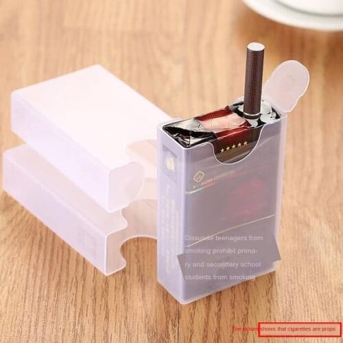 5pcs/set Cigarette Boxes Prevent Squeezing Sweatproof Fashion Cigarette Protection Box Gift (Does Not Contain Cigarettes) E0956