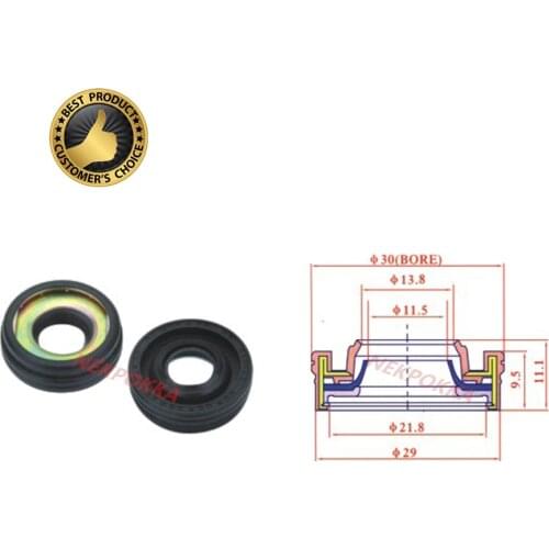 Free shipping,Compressor oil seal for For Nippon Denso 7sbu16 R134a,compressor,Oil seal fo 10P R134A compressor