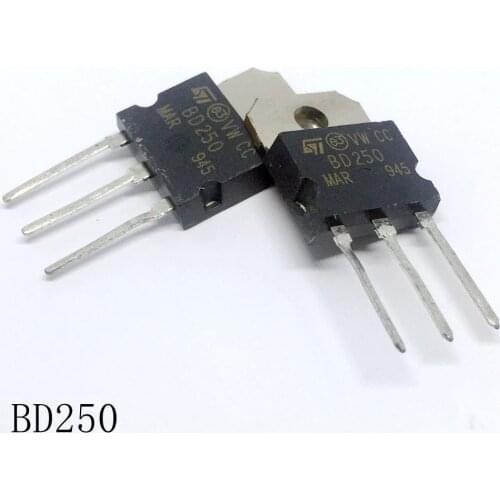Power transistor BD250 TO-218 25A/55V 10pcs/lots new in stock