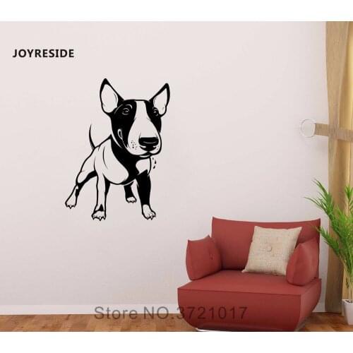 JOYRESIDE Animal Wall Dog Decal Vinyl Sticker Decor Home Any Room Bedroom Living Room Interior Decoration Design Art Mural A294