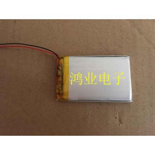 New 3.7V polymer lithium battery 654268 1800mAH mobile power DIY story learning machine Rechargeable Li-ion Cell