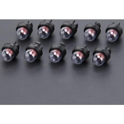 10Pcs Chainsaw Carburetor Snap In Primer Bulb Fuel Pump Trimmer Parts for STHIL Homeliter Ryobi Poulan fit 45cc 52cc 5200 5800