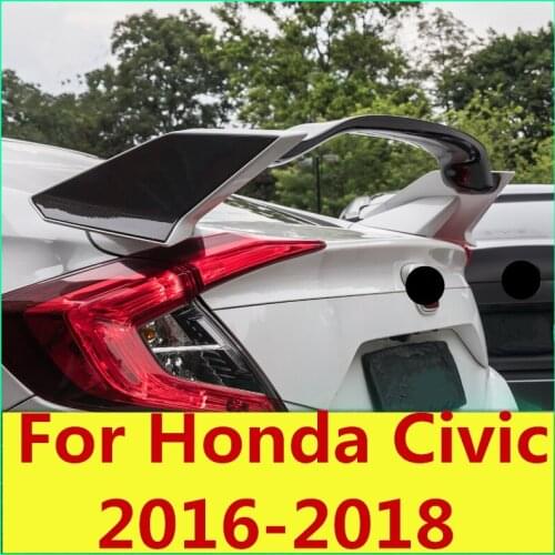 Front shovel back lip side skirt tail surrounded by special modified spoiler For Honda Civic 2016-2018 10th Gen Sedan