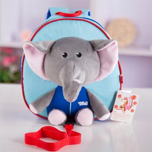 Fashion Children School Bags Cartoon Animals Anti-lost backpack Baby Toddler Kindergarten Boy Girl Backpacking Mochila