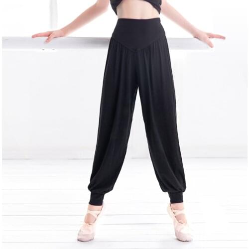 Yoga Harem Pants Loose Pants Dance Trousers Confy High Waist Trousers Sport Yoga Pants Girls Trousers Harlan Pants