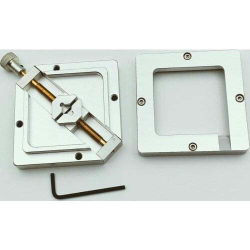 1set 90mm X 90mm BGA Reballing Solder Rework Station Diagonal Stencil Holder New