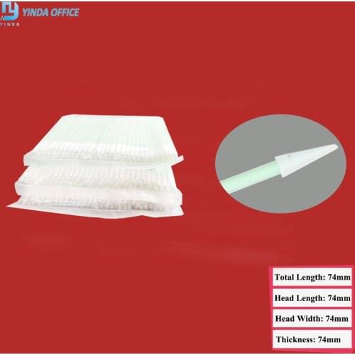 100PCS Sharp Cleaning Swaps for Epson Roland Mimaki Mutoh All Large Format Solvent Printer Printhead Sponge Sticks Swabs Foam