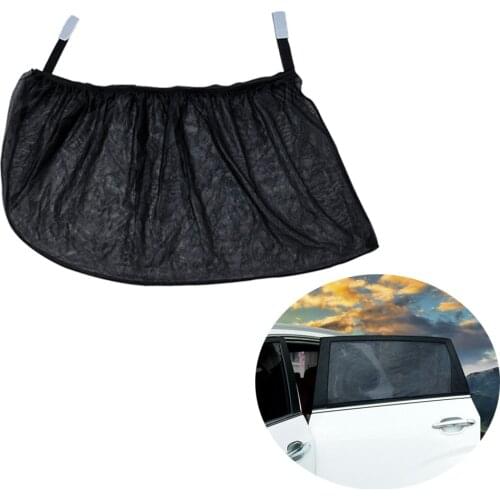 2pcs Universal Car Sun Mesh Blind Rear Window Uv Protector Sun Shade Side Window Sun Visor Curtains Universal Car Accessories