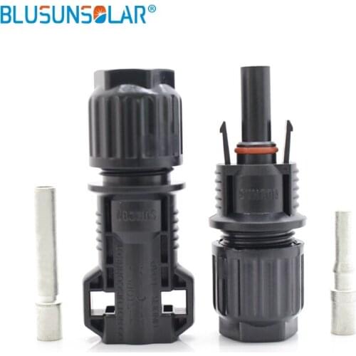 Blusunsolar 200 Pairs 10mm Sq Solar Pv Solar Module Adapter Connector Used In Solar Pv Power System LJ0128