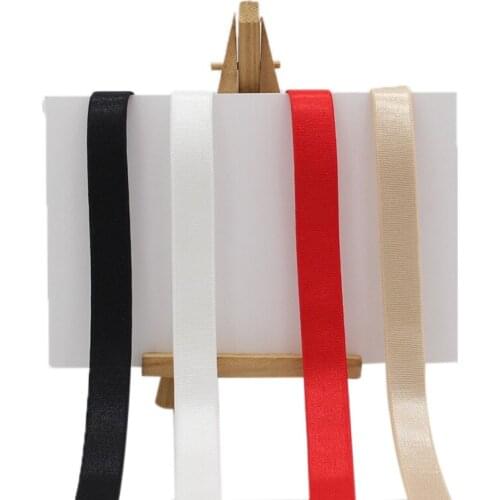 3Yards 1.5cm Width Underwear Bra Shoulder Straps Elastic Band Ribbon For DIY Handmade Crafts Sewing Accessories