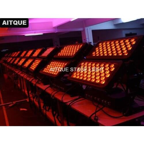 4lot/CASE)Outdoor led lights wall washer 96x15w rgbwa uv led city color light led wash ip65 light flycase