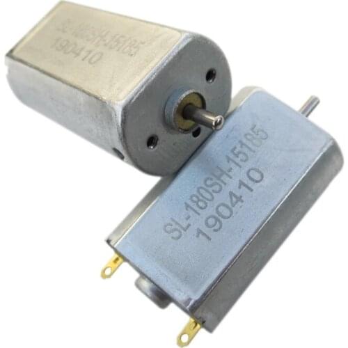 5pcs 180 Motor High Speed Electric DC 3V -12V 2350rpm -10000rpm Strong Magnetic Carbon Brush Hair Clipper Toothbrush 180SH-15185