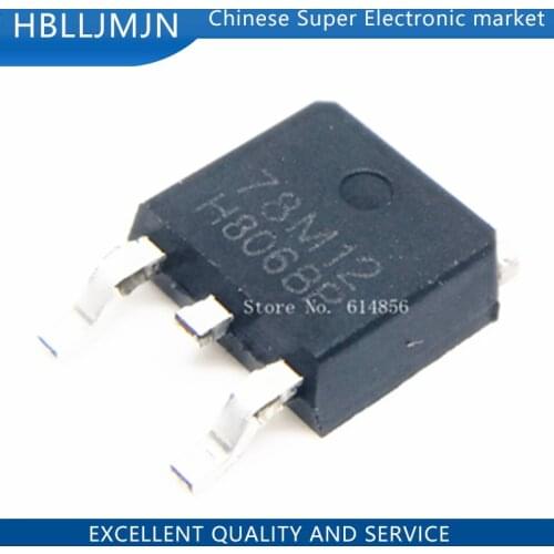 50pcs 78M12 TO-252 SMD three terminal voltage regulator