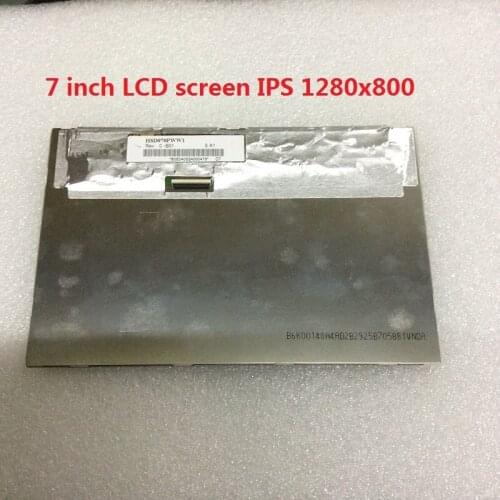 7 inch LCD screen ips HD LCD screen 1280*800 hsd070pww1 c00 hsd070pww1 b01 LCD screen