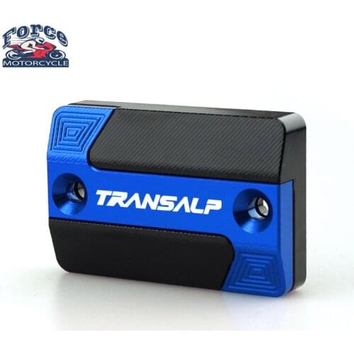 Motorcycle CNC Accessories For HONDA TRANSALP700 TRANSALP 600 650 700 XLV Hot Deals Front Brake Fluid Reservoir Cap Cover