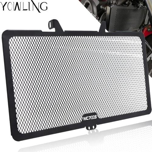 CNC Aluminum Motorcycle Radiator Grille Guard Moto Protector Grill Cover Motorbike radiator guard air For Honda NC700S 2012-2014