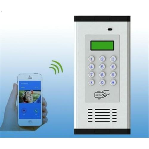 GSM Apartment Intercom Access Control System Dial Remote Open Door K6S