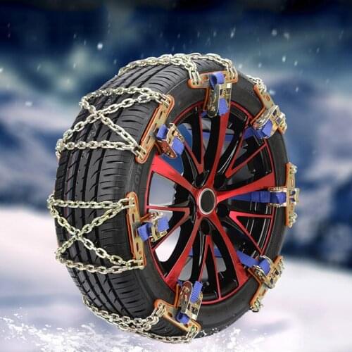 Wheel Tire Snow Anti-skid Chains for Car Truck SUV Winter Universal Ices-Breaker Outdoor Car Styling
