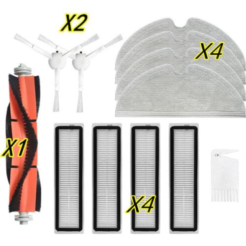 New Main Brush Hepa Filter Side Brushes Mop Cloth for Dreame D9 Vacuum Cleaner parts