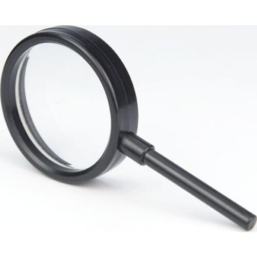 Optical Glass Reducing Lens Focal Length -200mm Double Concave Lens Minifier 0.25x Biconcave Lens Handle 1PC 50mm Dia