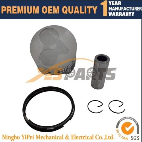 D722 Engine Piston + Rings Kit Set STD for Kubota