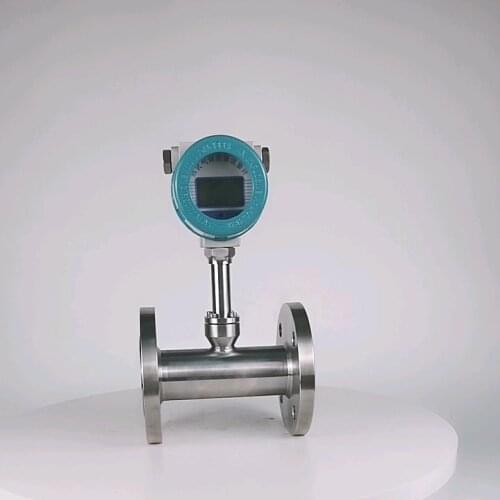 DN100 industry co2 thermal gas Coriolis Mass density flowmeter flange thermal mass flow meter