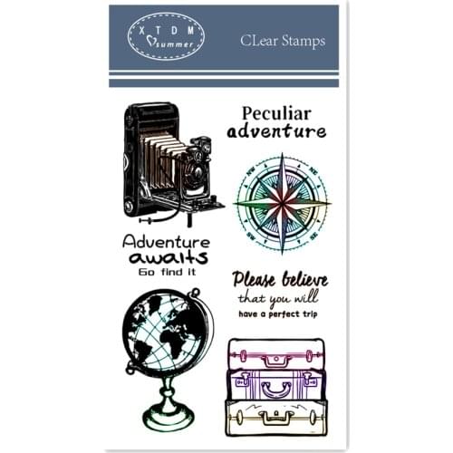 PANFELOU 11*16 Odyssey Transparent Clear Silicone Stamp/Seal for DIY scrapbooking/photo album Decorative clear stamp sheets