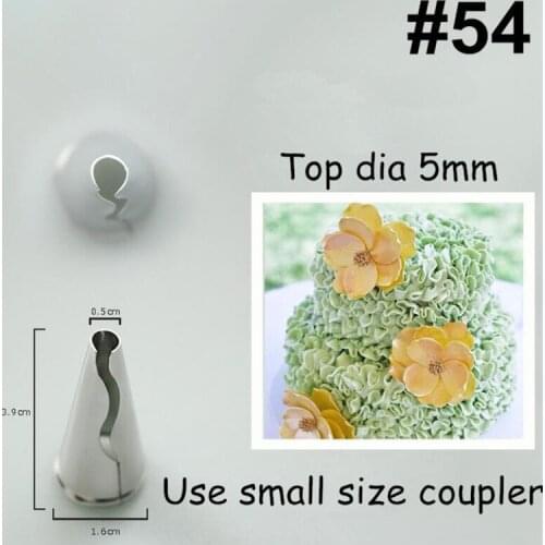 Wedding Russian Nozzles Pastry Puff Skirt Icing Piping Nozzles Pastry Decorating Tips Cake Cupcake Decorator Tool