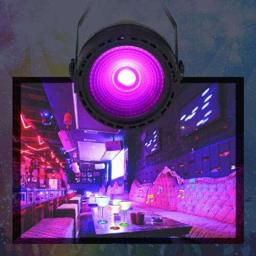 US/EU Plug 15W LED Stage Lights Lights Mini Remote Control Lighting Special Effect Sound Control Flash Lamp for Bar KTV Ballroom