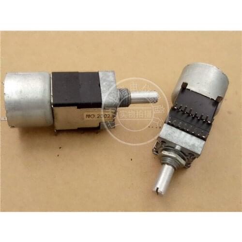 [VK] Domestic 1615 quadruple potentiometer B50K axis 20MM round switch