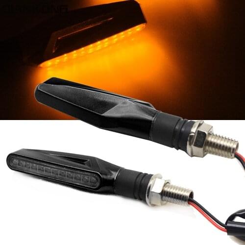 2pc 12 LED Turn Signal Motorcycle Turn Signals Light Tail Lights Indicators for SUZUKI GSXR1000 GSXR600 GSXR750 B-KING YZ600 FZ1