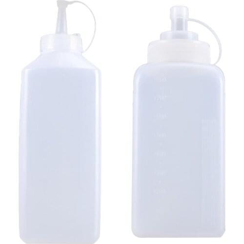 800ml Squeeze Bottle Jam Tomato Salad Sauce Dispenser Condiment Dressing Ketchup