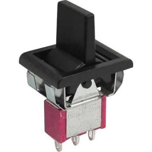 AC 250V/3A 125V/5A Momentary SPDT 3 Positions Toggle Switch T80-R Drop shipping