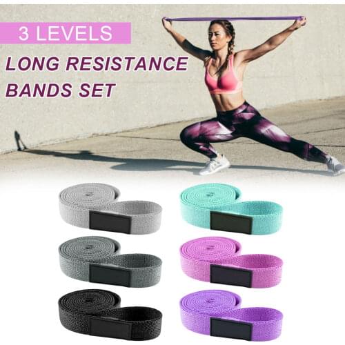 2M Long Resistance Band Yoga Loop Tension Elastic Fitness Band Pull-ups Weight Resistance Ring For Home Fitness Equipment
