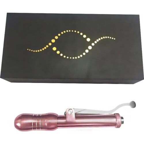 Rose Gold Hyaluron Pen 2021 High-pressure Atomization Needle-free Beauty Treatment Beauty Gun Suitable for 0.3ml Ampoule Head
