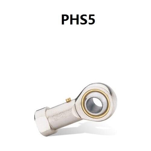 20pcs/100pcs PHS5 5mm rod ends plain bearing Fish Eye rod end joint bearings high quality PHS 5