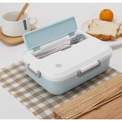 Creative Design Lunch Box for Kids Portable Bento Box Thermal Insulation Food Container Food Grade Plastic Lunchbox Organizer