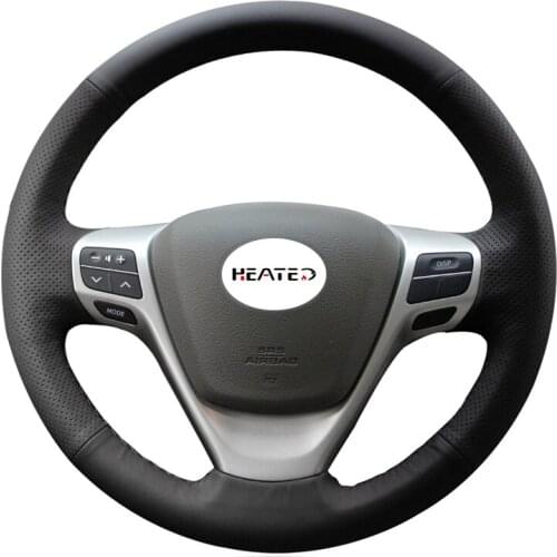 Braiding cover for steering wheel cover for Toyota Avensis Verso 2009 2010 2011 2012 2013 2014 2015 Steering wheel cover